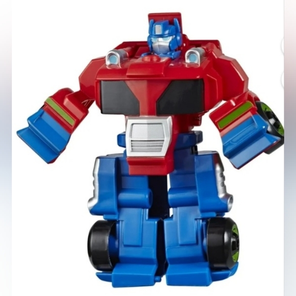 NWT~Playskool Heroes~Transformers Rescue Bots~Optimus Prime Action Figure Toy~ - Picture 3 of 6
